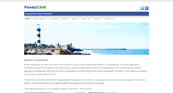 Desktop Screenshot of pondycan.org